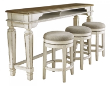 Picture of Realyn 4-Piece Counter Height Bar Set