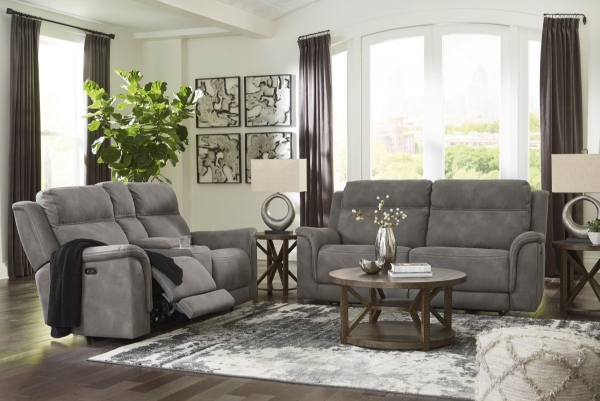 Picture of Belvedere Slate 2-Piece Power Living Room Set