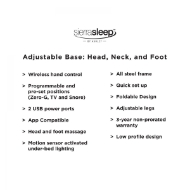 Picture of Sierra Sleep Best Adjustable Base