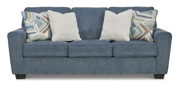 Picture of Cashton Blue Queen Sofa Sleeper