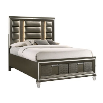 Picture of Twenty Nine Grey King Storage Bed