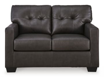 Picture of Belziani Storm Leather Loveseat