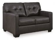 Picture of Belziani Storm Leather Loveseat