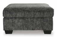 Picture of Lonoke Gunmetal Oversized Accent Ottoman