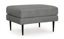 Picture of Hazela Charcoal Ottoman