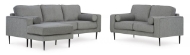 Picture of Hazela Charcoal 2-Piece Living Room Set