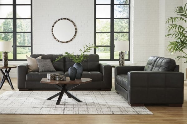 Picture of Luigi 2-Piece Leather Living Room Set