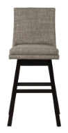 Picture of Tallenger Light Gray 30" Uph Swivel Barstool