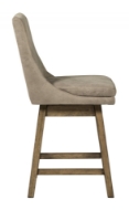 Picture of Tallenger Beige 24" Uph Swivel Barstool