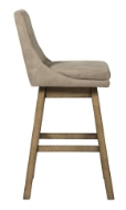 Picture of Tallenger Beige 30" Uph Swivel Barstool