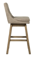 Picture of Tallenger Beige 30" Uph Swivel Barstool