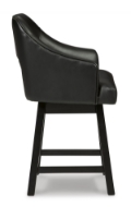 Picture of Tallenger Black 24" Barstool