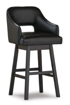 Picture of Tallenger Black 30" Barstool