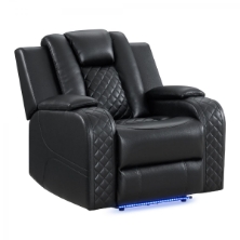 Picture of Carlo Black Power Recliner