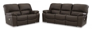 Picture of Leesworth Brown 2-Piece Leather Power Reclining Living Room Set
