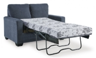 Picture of Rannis Navy Twin Sofa Sleeper