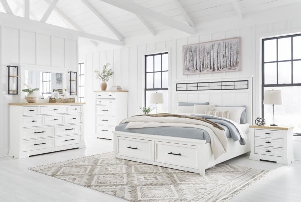 Picture of Ashbryn 6-Piece King Storage Bedroom Set