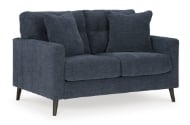 Picture of Bixler Navy Loveseat