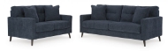 Picture of Bixler Navy 2-Piece Living Room Set