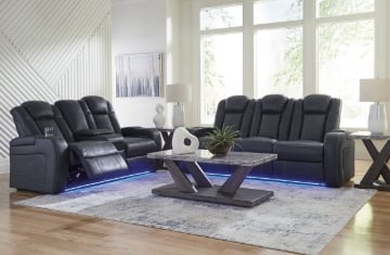 Picture of Fyne-Dyme Sapphire 2-Piece Power Reclining Living Room Set