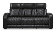 Picture of Boyington Black Leather Power Reclining Sofa