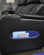 Picture of Boyington Black Leather Power Reclining Sofa