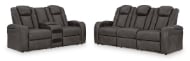 Picture of Fyne-Dyme Shadow 2-Piece Power Reclining Living Room Set