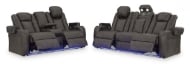 Picture of Fyne-Dyme Shadow 2-Piece Power Reclining Living Room Set