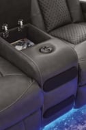 Picture of Fyne-Dyme Shadow 2-Piece Power Reclining Living Room Set