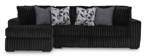 Picture of Midnight Onyx 2-Piece Left Arm Facing Sectional