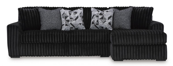 Picture of Midnight Onyx 2-Piece Right Arm Facing Sectional