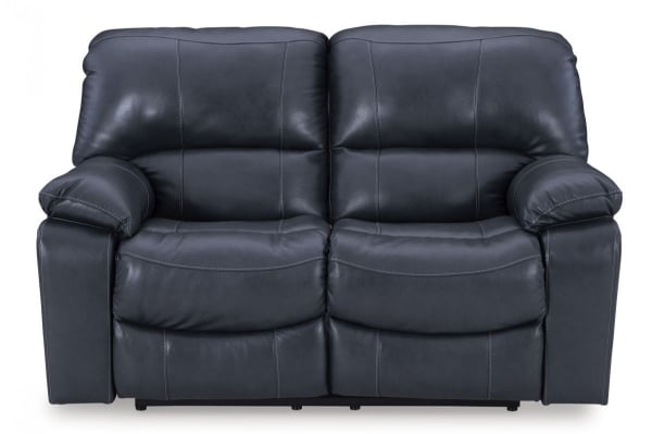 Picture of Leesworth Ocean Leather Power Reclining Loveseat