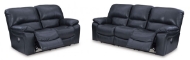 Picture of Leesworth Ocean Leather 2-Piece Power Reclining Living Room Set