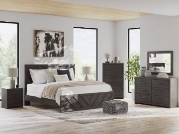 Picture of Prendonea 6-Piece King Panel Bedroom Set