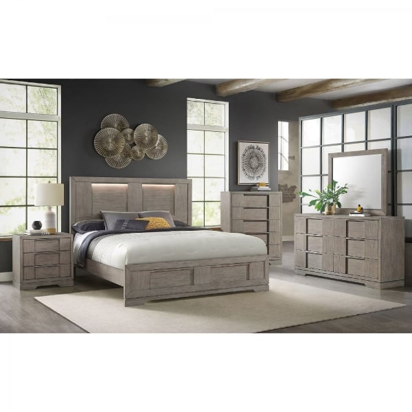 Picture of Kelis 6-Piece King Panel Bedroom Set