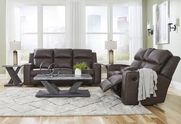 Picture of Lavenhorne Umber 2-Piece Reclining Living Room Set