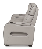 Picture of Boyington Gray Leather Power Reclining Sofa