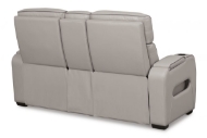 Picture of Boyington Gray Leather Power Reclining Loveseat