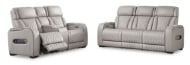 Picture of Boyington Gray 2-Piece Leather Power Reclining Living Room Set