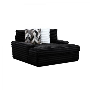 Picture of Swafford Black Chaise