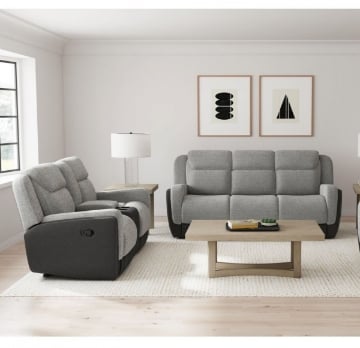 Picture of Hornet Gray 2-Piece Reclining Living Room Set