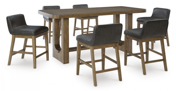 Picture of Cabalynn 7-Piece Counter Dining Room Set