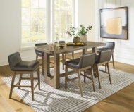 Picture of Cabalynn 7-Piece Counter Dining Room Set