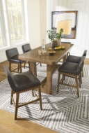 Picture of Cabalynn 7-Piece Counter Dining Room Set