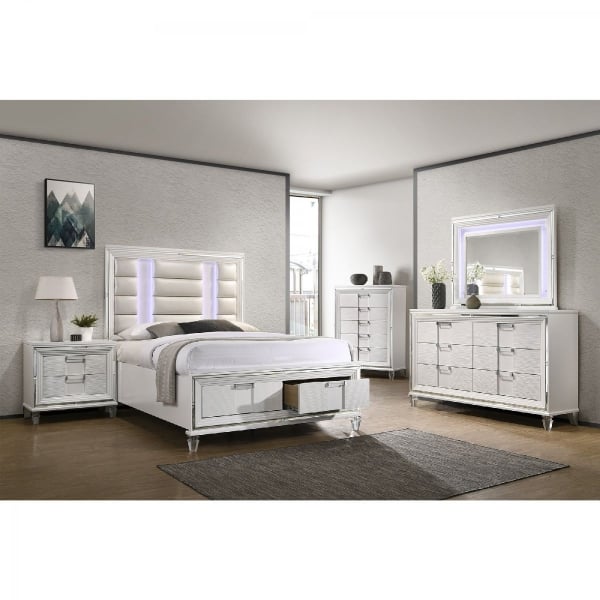 Picture of Twenty Nine White 6-Piece Queen Storage Bedroom