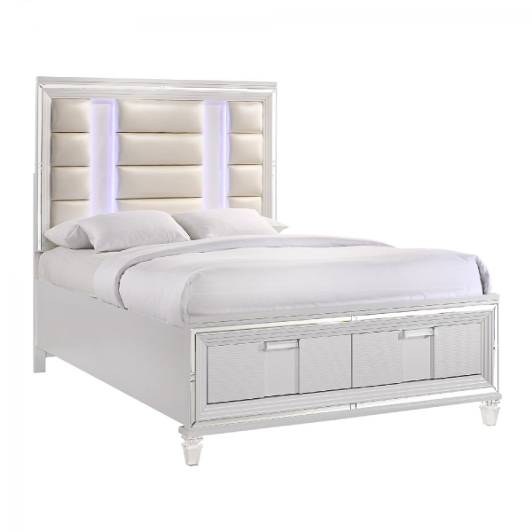 Picture of Twenty Nine White Queen Storage Bed