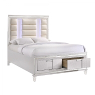 Picture of Twenty Nine White Queen Storage Bed