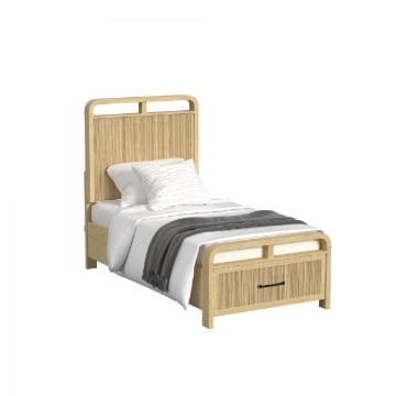Picture of Ridgemont Natural Twin Storage Bed