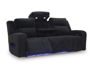 Picture of TwinBrooke Black Power Reclining Sofa
