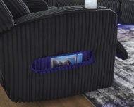 Picture of TwinBrooke Black Power Reclining Sofa